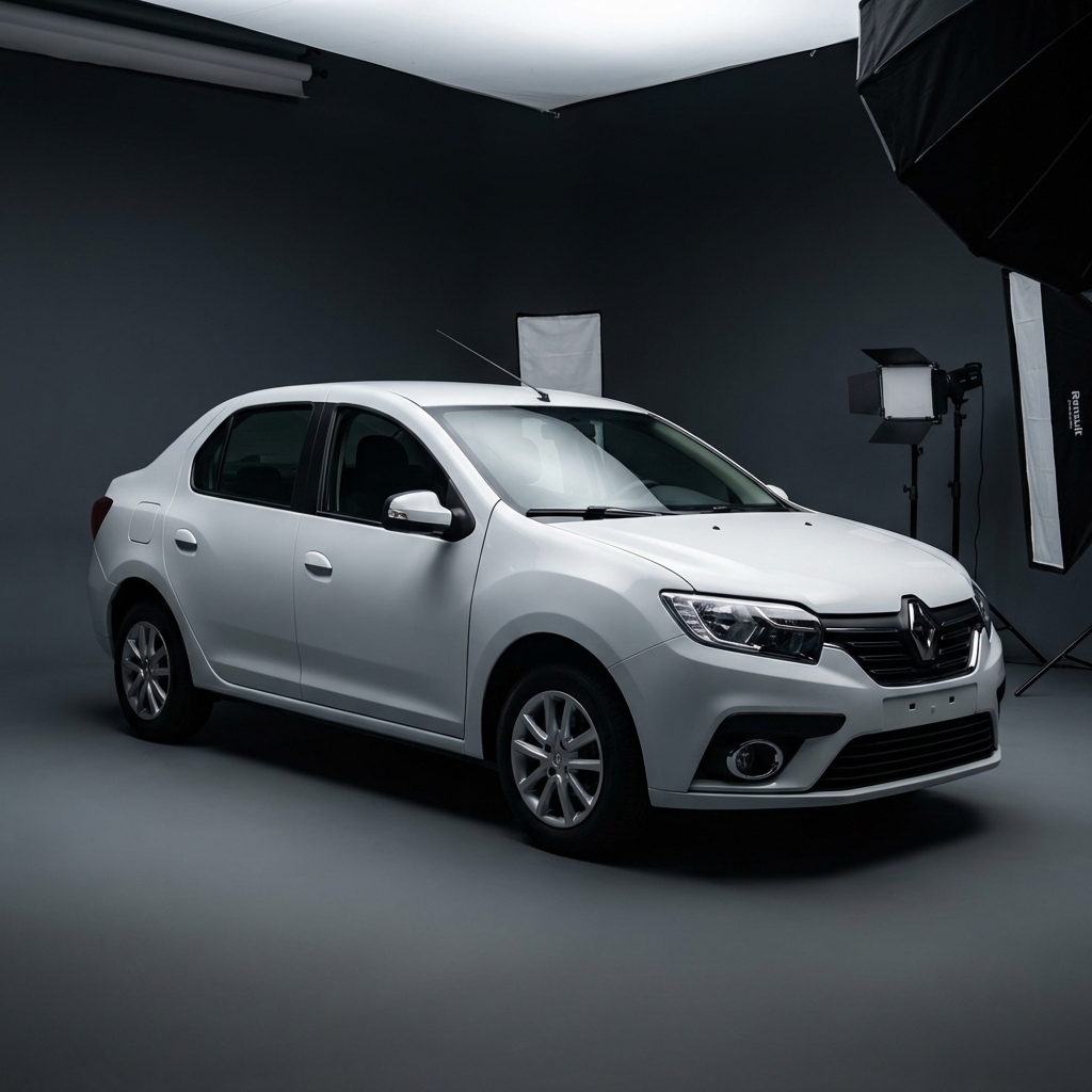 Renault Logan Blanco Exterior